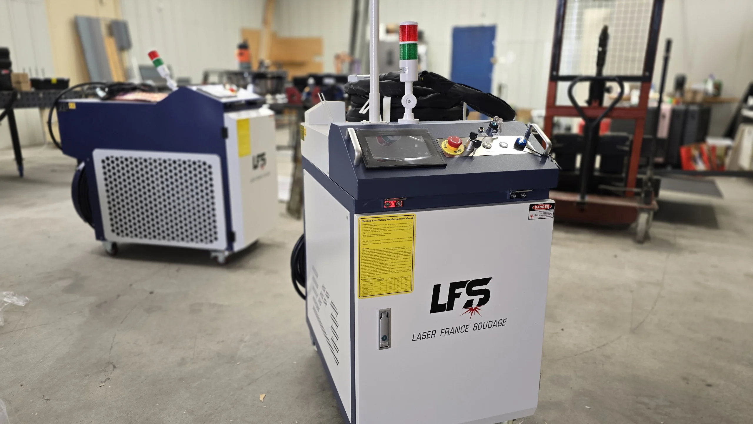 Poste à souder laser 3 en 1 puissance 1000w